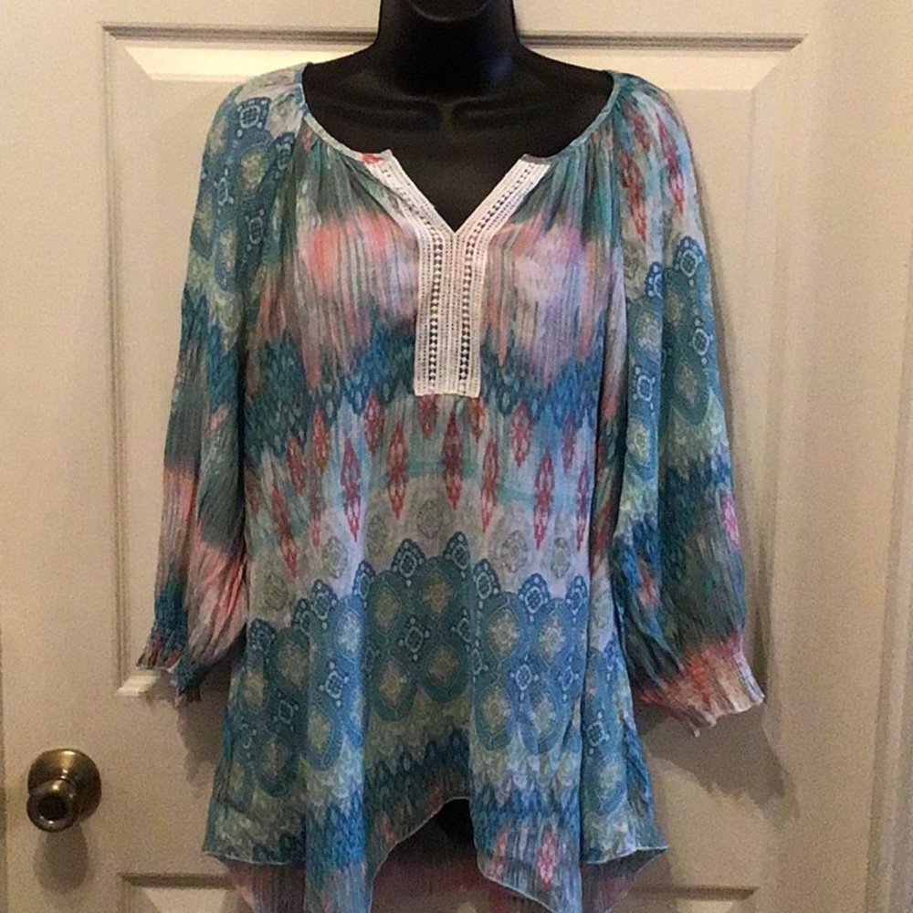 Boutique Spense Vintage Spring Blouse